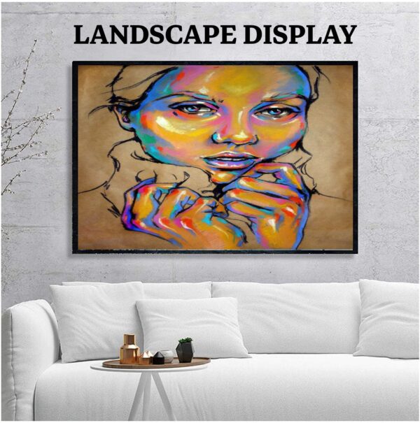 40x60cm Black Poster Frame-24"x 16" with Backboard & Styrene Included Portrait Landscape Display