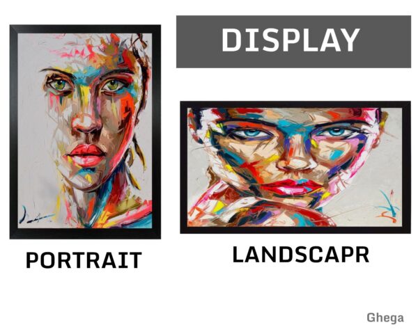 40x60cm Black Poster Frame-24"x 16" with Backboard & Styrene Included Portrait Landscape Display