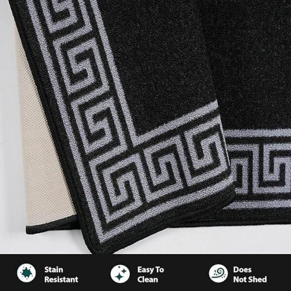 Carpet Runners for Hallways Non-Slip Long & Wide Heavy-Duty Plain Super Absorbent Area Rugs, Stair Carpet and Kitchen Anti-slip Floor Mats