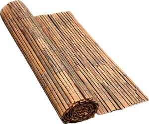 71PZ2UcgQbL._AC_SL1500_.jpg Bamboo Fencing Screen Roll Panel Natural Slated Wind Shield Protection