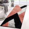 Stylish Large Area Rugs For Living Room - Non Shedding Dense Pile Shaggy Rug For Bedroom Kitchen Carpet Runner Non Slip Floor Mat (60 x 220 cm - 2 ft x 7 ft 3