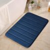 81-OOFYO5kL._AC_SX679_-1.jpg Pedestal Mats Indoor Memory Foam Mat - Bath Mat Non-Slip Floor Mat Comfortable Bathroom Mat - Colors Black, Beige, Grey, Navy, 50 x 40 cm