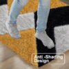 Stylish Large Area Rugs For Living Room - Non Shedding Dense Pile Shaggy Rug For Bedroom Kitchen Carpet Runner Non Slip Floor Mat (60 x 220 cm - 2 ft x 7 ft 3