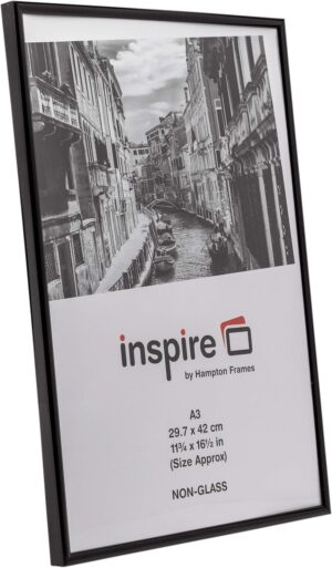 42x30cm A3 Black Picture Poster Photo Frame Acrylic (Non Glass)