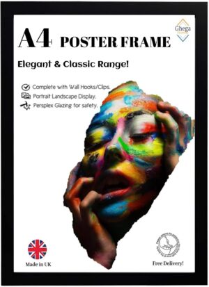 A4-F.jpg A4 (21 x 29.7 cm) Black Frame