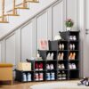 FS Shoe Storage 16 Cube Shoe Rack, DIY Shoe Rack Storage,FRAMESPOT Shoe Rack Organiser Shoe Storage Unit Space Saving For Hallway Bedroom