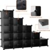 FS Shoe Storage 16 Cube Shoe Rack, DIY Shoe Rack Storage,FRAMESPOT Shoe Rack Organiser Shoe Storage Unit Space Saving For Hallway Bedroom