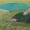 FRAMESPOT 8-Panel Playpen with Free Safety Net, 78" x 70", XX Large