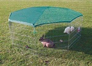 BN1.jpg FRAMESPOT 8-Panel Playpen with Free Safety Net, 78" x 70", XX Large