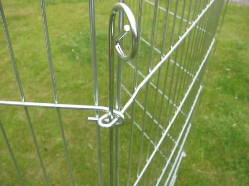 FRAMESPOT 8-Panel Playpen with Free Safety Net, 78" x 70", XX Large