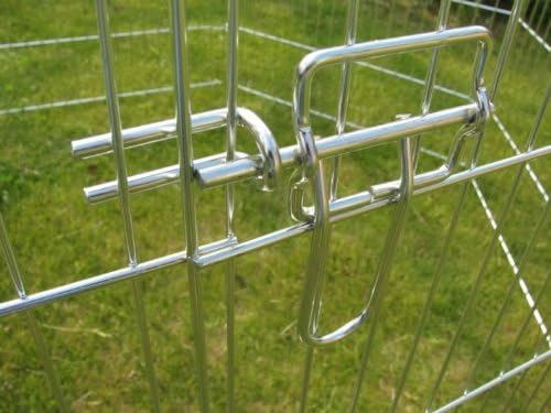 FRAMESPOT 8-Panel Playpen with Free Safety Net, 78" x 70", XX Large