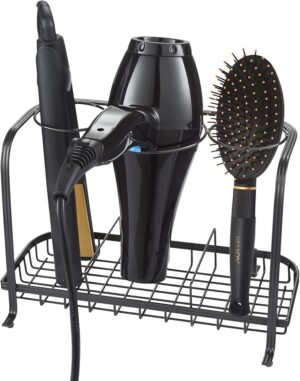 House of Home Hair Dryers & Accessories Storage - Compact Holder for Air Wrap Hair Styler, Blow Dryer
