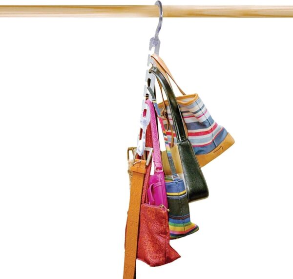 Space Saving Saver Magic Clothes Black Hangers Organiser Hook