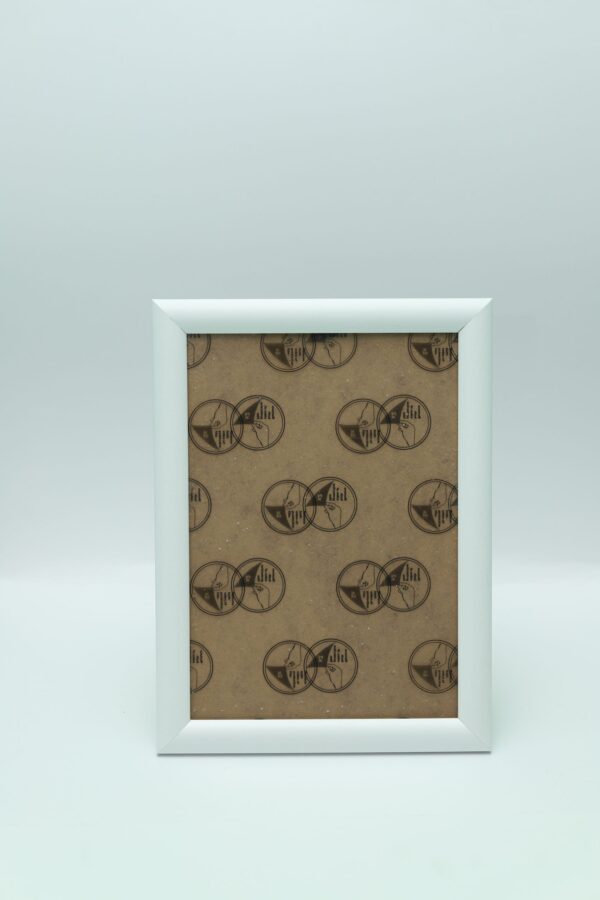 White SD Molding 50cm x 70cm Picture Frame Wall Mounted Shatterproof Perspex Front -Landscape Portrait Display