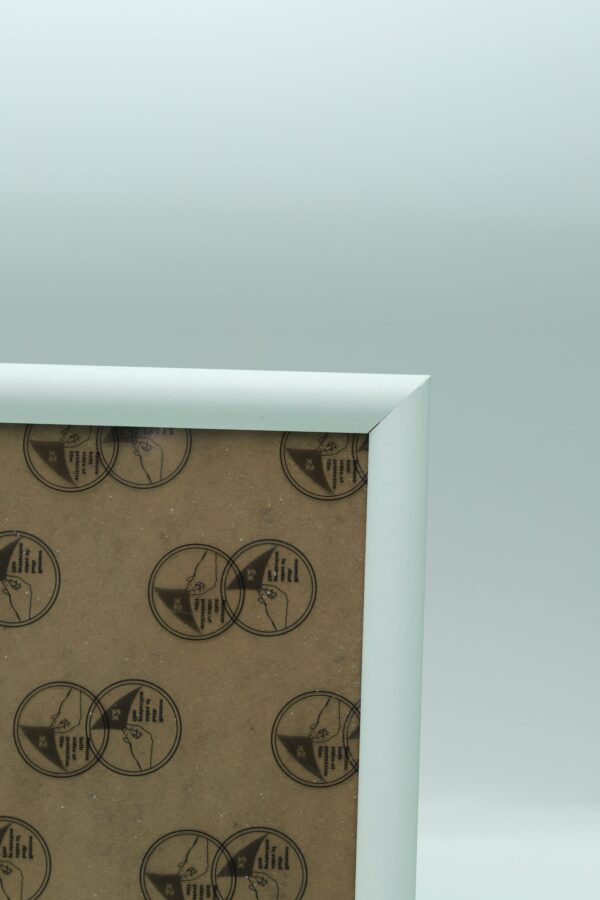 White SD Molding 50cm x 70cm Picture Frame Wall Mounted Shatterproof Perspex Front -Landscape Portrait Display