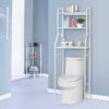 Over Toilet Storage Unit 3 Tier Over Toilet Storage Rack Bathroom Shelf Organizer Stand Stainless Steel