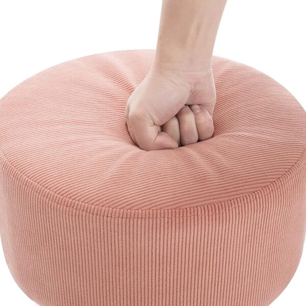 FS Breakfast Kitchen Counter Bar Stool Chair Faux Leather Seat Adjustable Barstool Grey Dressing Stool