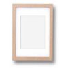 Oak MDF Wooden Frame 70cm x 100cm with Mount